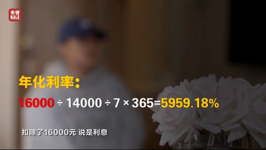 高利贷利率6000%，谁在围猎“特殊借款人”